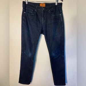 Boulder Denim worn in jeans